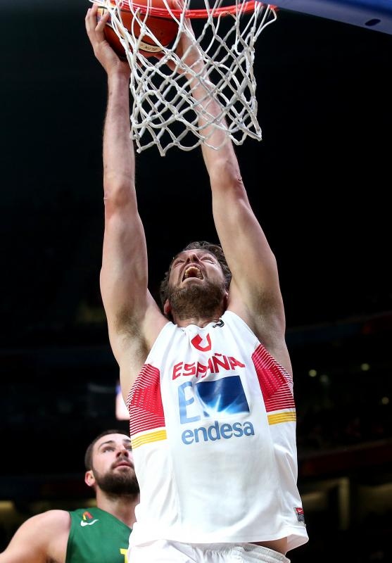 Lille, stadion Pierre Mauroy – Finale EuroBasketa 2015, Španjolska – Litva 80-63. Photo: Igor Kralj/PIXSELL Lille, stadion Pierre Mauroy – Finale EuroBasketa 2015, Španjolska – Litva 80-63. Photo: Igor Kralj/PIXSELL