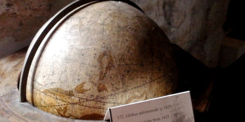 Brodarstvo i brodogradnja u Dalmaciji od srednjeg vijeka do konca 18.st., astronomski globus iz 1825. godine