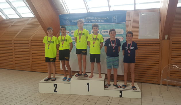 U Zadru održano “Zimsko Kadetsko Juniorsko Prvenstvo Hrvatske” u skokovima u vodu