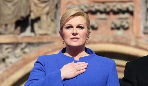 Inauguracija predsjednice Kolinde Grabar Kitarović na Trgu sv. Marka, Foto: Photo: HINA/POOL/PIXSELL