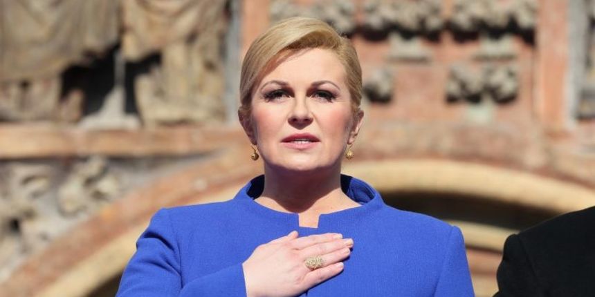 Inauguracija predsjednice Kolinde Grabar Kitarović na Trgu sv. Marka, Foto: Photo: HINA/POOL/PIXSELL Inauguracija predsjednice Kolinde Grabar Kitarović na Trgu sv. Marka, Foto: Photo: HINA/POOL/PIXSELL