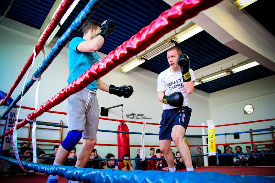 Dvorana BK Diabolik: Sparing zadarskih boksačkih klubova, foto: Iva Perinčić