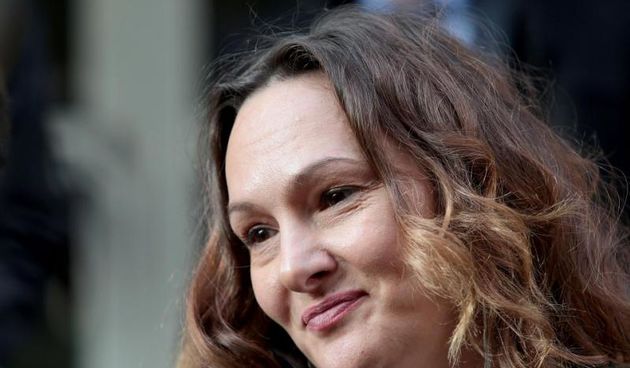 Zagreb – Na Iblerovom trgu zavrsen je cetvrti krug pregovora izmedju Koalicije Hrvatska raste i Mosta. Nakon pregovora predstavnici koalicija dali su izjave za medije. Ruzica Vukovac. Photo: Patrik Macek/PIXSELL