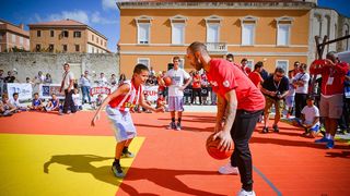 ZDBT: Kids day u društvu košarkaških velikana ; foto Iva Perinčić