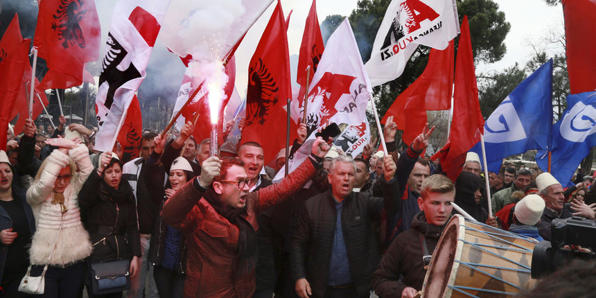 Albanija prosvjedi Albanija prosvjedi