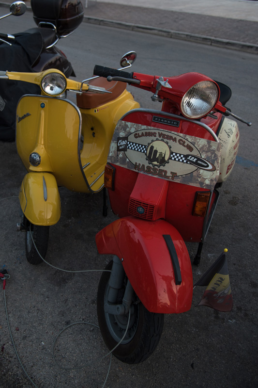 Vespa World Days 2015: Prve vespe stigle u Biograd, foto: Vinko Pešić