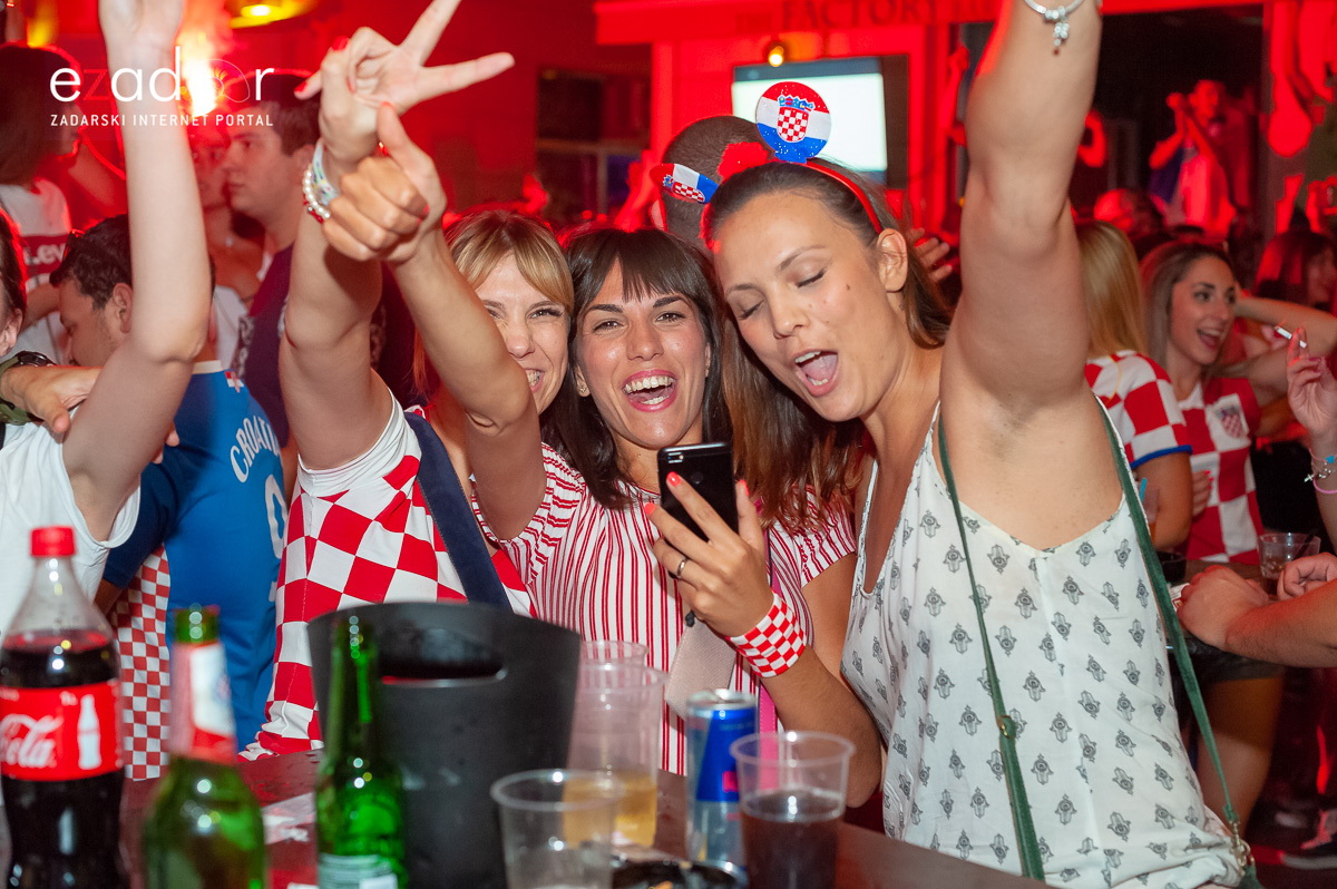 Zadar je gorio: Velika fešta nakon plasmana Vatrenih u finale Svjetskog prvenstva