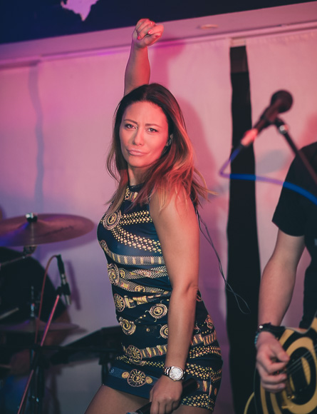 Ana Nikolić @ Hitch bar, 2.5.2015. (Foto: Ivan Toman)