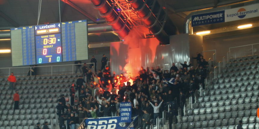 Hajduk – Dinamo, bakljada B.B.B.