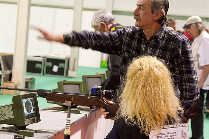 PH u pucanju malokalibarskim i zracnim oruzjem za osobe s invaliditetom, Foto: Leo Banic PH u pucanju malokalibarskim i zracnim oruzjem za osobe s invaliditetom, Foto: Leo Banic