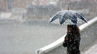 Snijeg u Zadru, 17. prosinca 2009, Foto: Saša Čuka