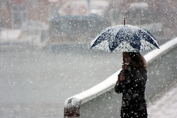 Snijeg u Zadru, 17. prosinca 2009, Foto: Saša Čuka