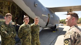 Američka posada MC-130 stigla u vojnu bazu Zemunik Američka posada MC-130 stigla u vojnu bazu Zemunik