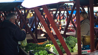 Đir po pijaci, 30. siječnja 2012. (foto:Saša Čuka)