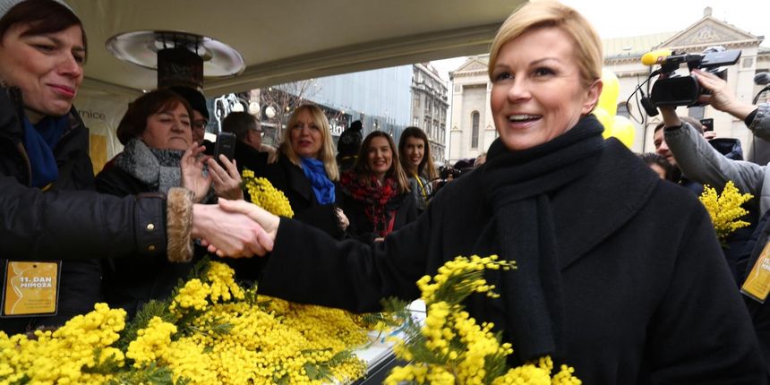 Dan mimoza, Kolinda Grabar Kitarović Dan mimoza, Kolinda Grabar Kitarović