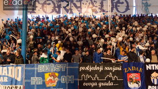 Humanitarno gledanje utakmice Zadar-Cibona u Jazinama Humanitarno gledanje utakmice Zadar-Cibona u Jazinama