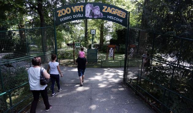 Zagreb – Ulaz u zagrebacki Zooloski vrt. Photo: Borna Filic/PIXSELL