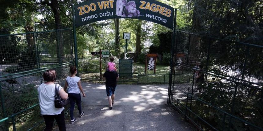 Zagreb – Ulaz u zagrebacki Zooloski vrt. Photo: Borna Filic/PIXSELL Zagreb – Ulaz u zagrebacki Zooloski vrt. Photo: Borna Filic/PIXSELL