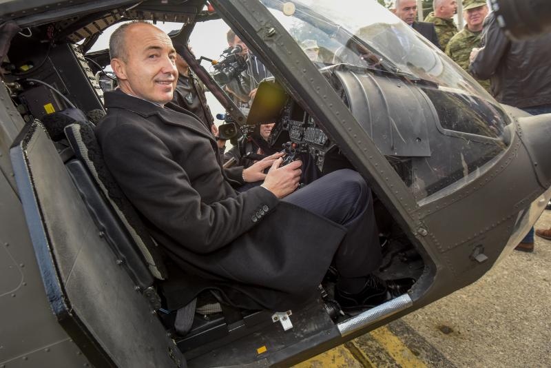 Zemunik: Predstavljena Eskadrila helikoptera OH-58D Kiowa Warrior