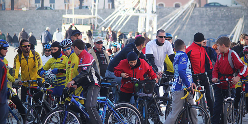 Božićna biciklijada Zadar – Vir (foto:Saša Čuka) Božićna biciklijada Zadar – Vir (foto:Saša Čuka)