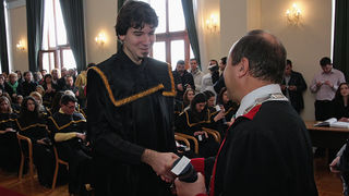 Promocija diplomiranih studenata, 7. ožujka 2009. (foto: Marin Gospić)