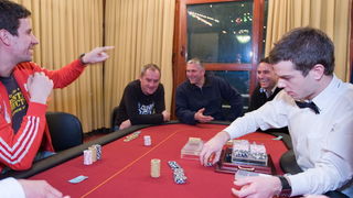 Atmosfera za stolom je bila vesela