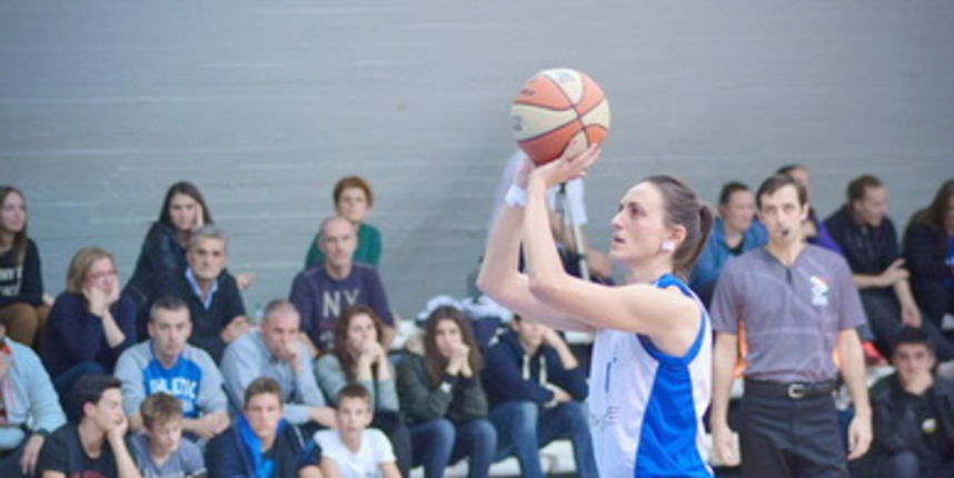 A-1 liga, 4. kolo: ŽKK Zadar – ŽKK Pula 78-40. Ana Vrsaljko. Foto: Iva Perinčić