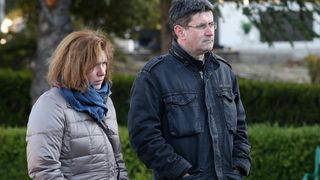 Posljednji ispraćaj velikog hrvatskog književnika Ive Brešana na šibenskom groblju Kvanj