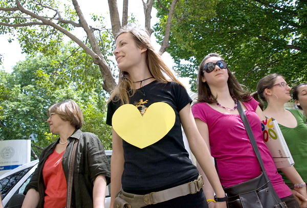 Studentski prosvjed: Zagrlimo rektorat