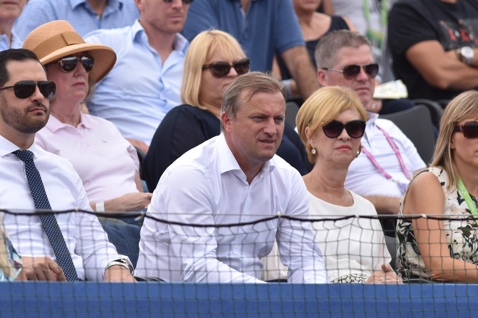 Otvorenje polufinalnog susreta Davis Cupa između Hrvatske i SAD-a