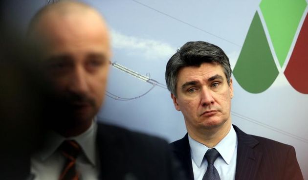 U Nacionalnom dispecerskom centaru ,predsjednik Vlade Republike Hrvatske Zoran Milanovic sudjelovao je na svecanom obiljezavanju zavrsetka projekta Funkcije vodjenja elektroenergetskog sustava. Photo: Slavko Midzor/PIXSELL
