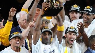 LA Lakers, prvaci NBA lige u sezoni 09/10, foto: daylife.com LA Lakers, prvaci NBA lige u sezoni 09/10, foto: daylife.com