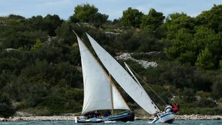 Murter: Po jakoj buri održana je tredicionalna 18. regata Latinsko idro – Murter 2015. Photo: Duško Jaramaz/PIXSELL Murter: Po jakoj buri održana je tredicionalna 18. regata Latinsko idro – Murter 2015. Photo: Duško Jaramaz/PIXSELL