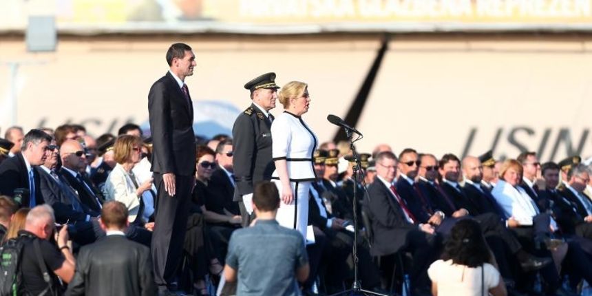 Proslava Oluje: Vukovarskom prolazi pješački dio mimohoda, Photo: Slavko Midzor/PIXSELL Proslava Oluje: Vukovarskom prolazi pješački dio mimohoda, Photo: Slavko Midzor/PIXSELL