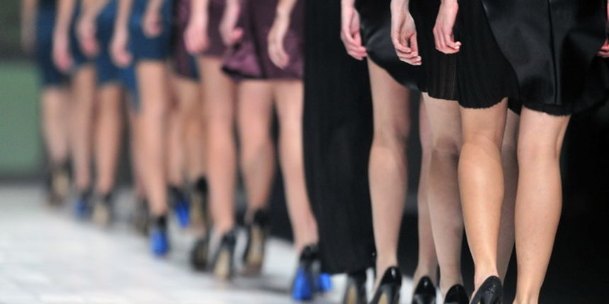 žene, cipele, štikle Zagreb, 150312.Dove Fashion.hr fall-winter 2012/2013, modno dogadjanje koje se odrzava od 15. do 17. ozujka u paviljonu 10 Zagrebackog velesajma. Prvog dana sa modnim revijama predstavili su se designeri: Clash of 9, Aleksandar Zareva