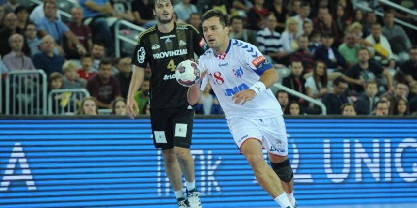 Arena Zagreb, Zagreb – EHF Liga prvaka, skupina A, 1. kolo, RK PPD Zagreb – THW Kiel 27-25. Domagoj Duvnjak, Zlatko Horvat. Photo: Marko Lukunic/PIXSELL