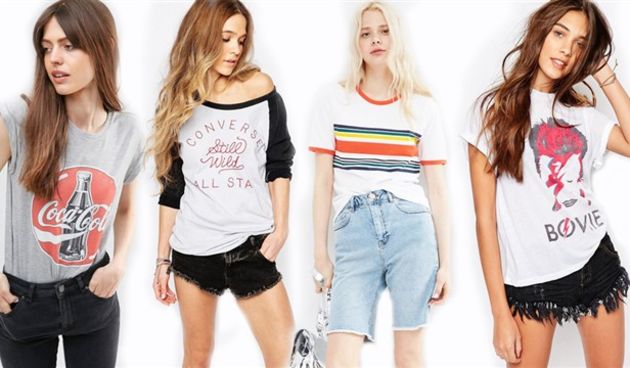 Majica, vintage, kratki rukav