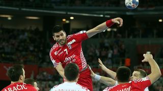 Arena Zagreb, Europsko rukometno prvenstvo, skupina I, 1. kolo, Hrvatska – Bjelorusija. Arena Zagreb, Europsko rukometno prvenstvo, skupina I, 1. kolo, Hrvatska – Bjelorusija.