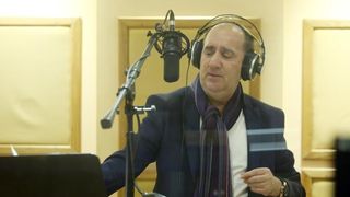 Mladen Grdović snima pjesmu na engleskom jeziku. Photo: Goran Jakus/PIXSELL