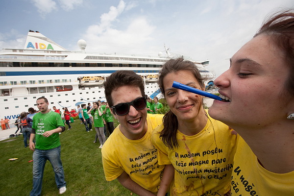 Ludijada zadarskih maturanata 2013, Foto: Leo Banić