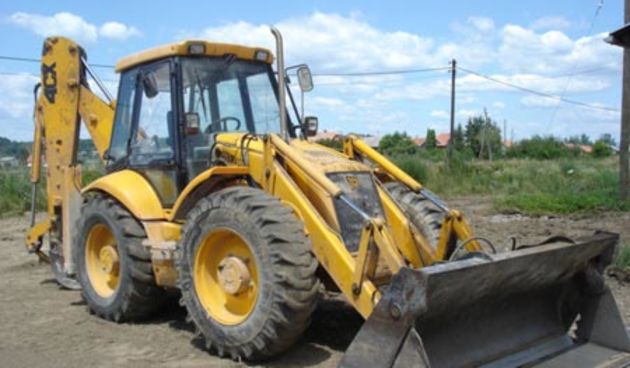 Bager – radni strojevi (ilustracija)