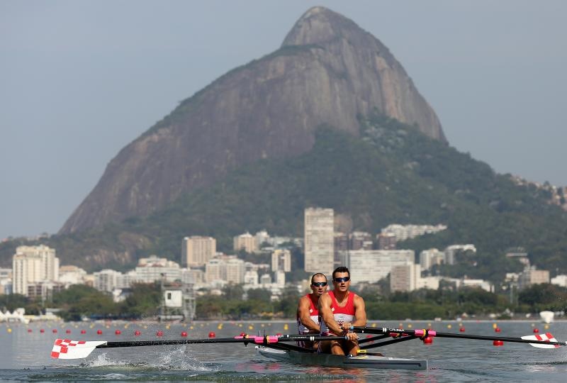 Olimpijske igre Rio 2016. Veslanje, polufinale dvojac na pariće, Valent i Martin Sinković. Photo: Igor Kralj/PIXSELL