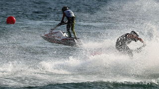 Vir: Slobodan trening na plaži Jadro pred utrke Alpe Adria Jest Ski Toura. Foto: Kažimir Škrbić/Virski list