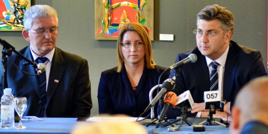 Andrej Plenković, Ivana Maletić, Željana Zovko, Milivoj Špika Andrej Plenković, Ivana Maletić, Željana Zovko, Milivoj Špika