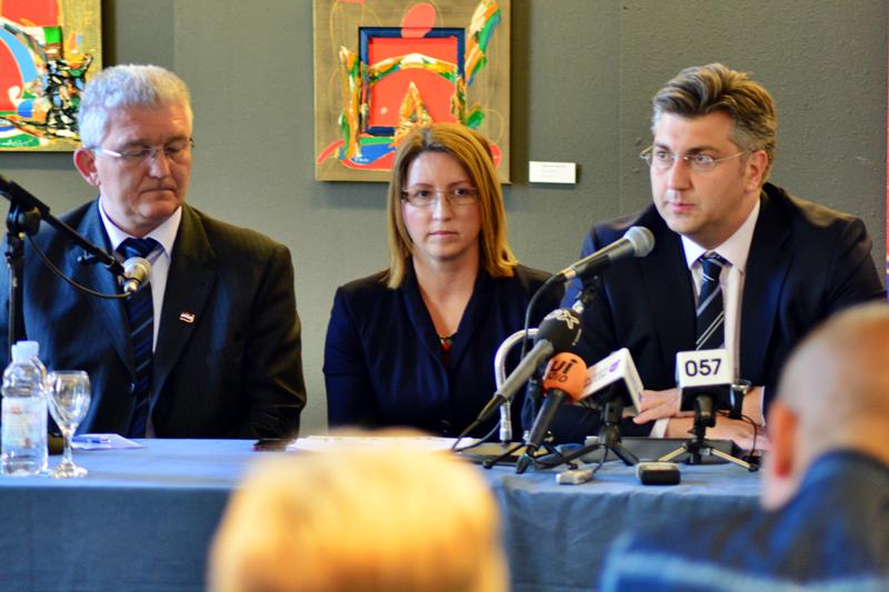 Andrej Plenković, Ivana Maletić, Željana Zovko, Milivoj Špika