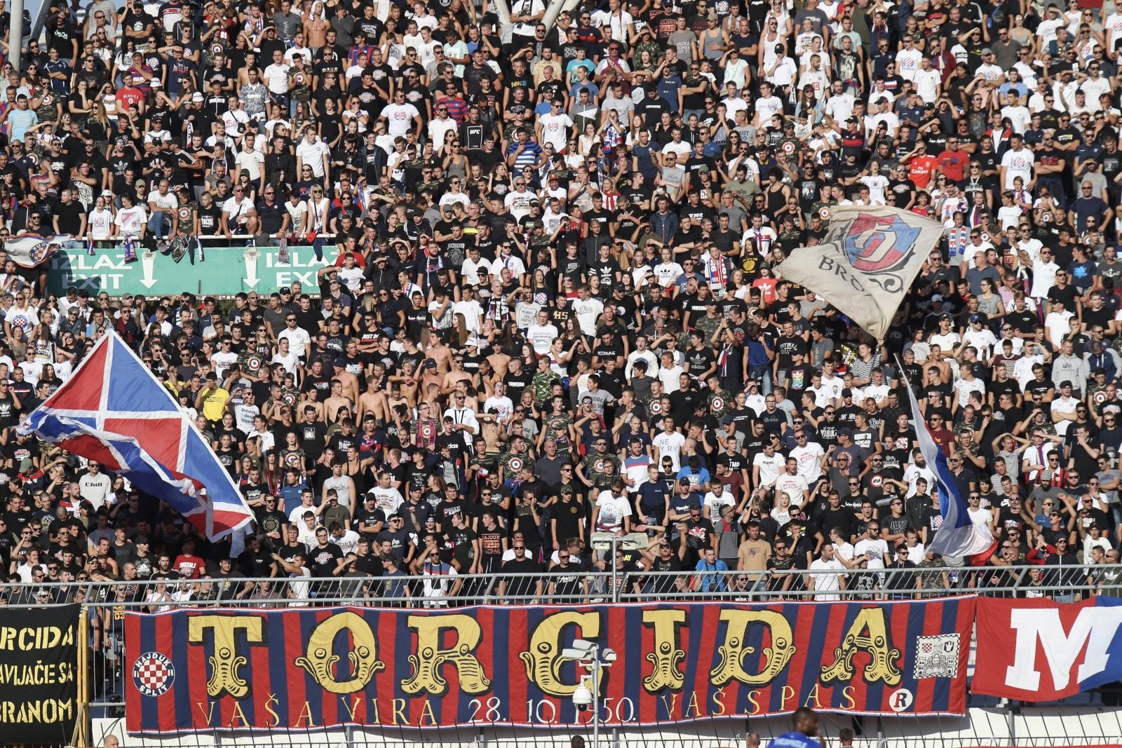 Poljud: Torcida i BBB napravili sjajnu atmosferu Poljud: Torcida i BBB napravili sjajnu atmosferu