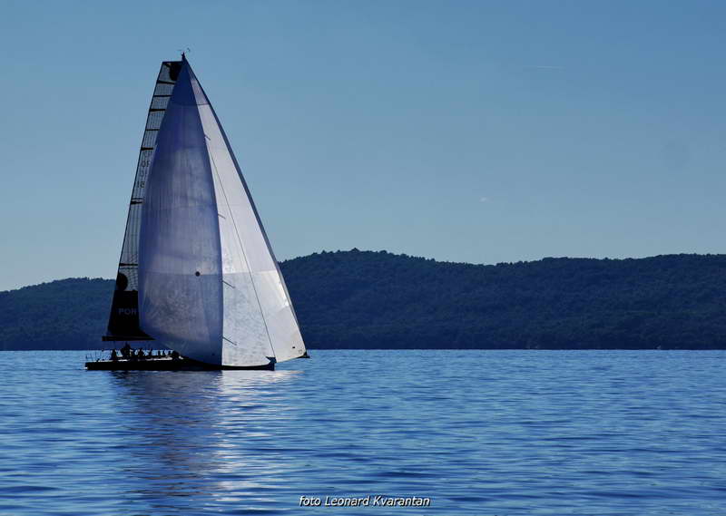 Zadarska Koka 2016. gledana s mora. Foto: Leonard Kvarantan Zadarska Koka 2016. gledana s mora. Foto: Leonard Kvarantan