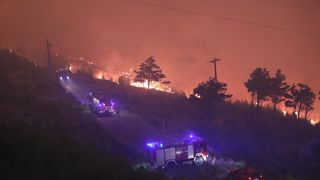 Tučepi: Požar se širi, zahvatio ranč i kuće, vatrogasci u akciji