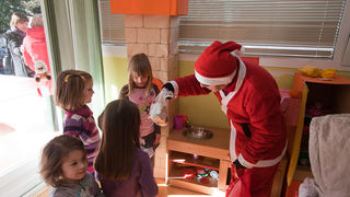 Biograd: Moto Mrazovi Duhovi u posjeti djecjim vrticima, Foto: Franjo Juric Biograd: Moto Mrazovi Duhovi u posjeti djecjim vrticima, Foto: Franjo Juric