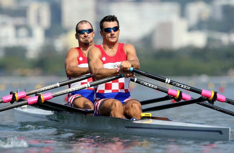 Olimpijske igre Rio 2016. Veslanje, polufinale dvojac na pariće, Valent i Martin Sinković. Photo: Igor Kralj/PIXSELL